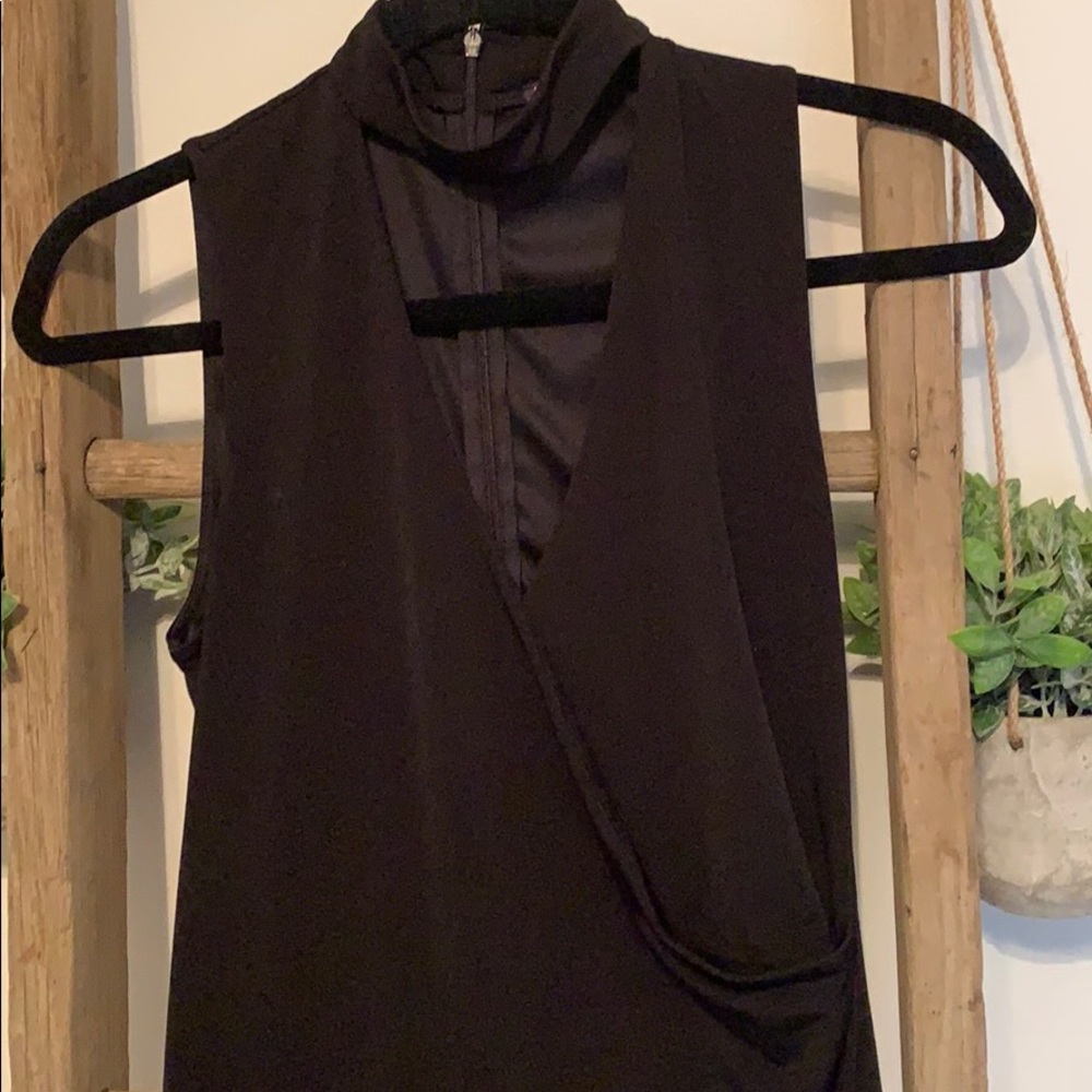 Express. Black choker dress